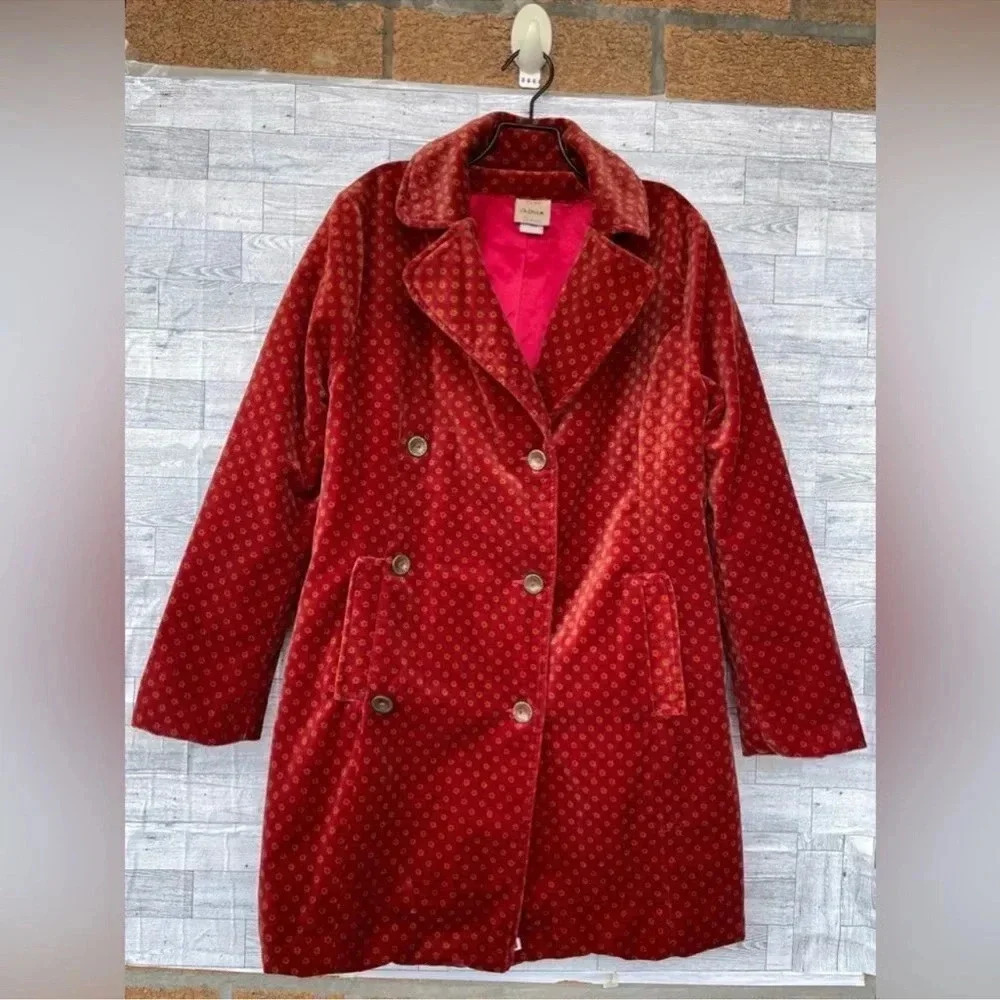 Todd Oldham Velvet Carpet Jacket Vintage
1990s size small